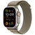 Apple Watch Ultra 2 Alpine Loop - Color Olive | Titanium 49mm