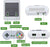 Lojra - Classic Retro TV Game Console Built-in 620 Game Handheld Game Console Lojra - Childhood Classic Game Console with 2 Controllers Dual Players Birthday Gifts for Children