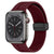 Rrip - Strap-it Apple Watch Magnetic D-Buckle Strap 42/44/45/49mm - Sport Band - (Wine Red)