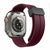 Rrip - Strap-it Apple Watch Magnetic D-Buckle Strap 42/44/45/49mm - Sport Band - (Wine Red)