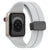 Rrip - Strap-it Apple Watch Magnetic D-Buckle Strap 42/44/45/49mm - Sport Band - (Light Gray)
