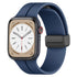 Rrip - Strap-it Apple Watch Magnetic D-Buckle Strap 42/44/45/49mm - Sport Band - (Dark Blue)