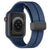 Rrip - Strap-it Apple Watch Magnetic D-Buckle Strap 42/44/45/49mm - Sport Band - (Dark Blue)