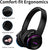 Kufje Picun B9 me bluetooth ( LED Headset Touchs Control Foldable Adjustable Earphones with Mic /TF Card for Phone)