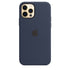 Kover Apple iPhone 12 | 12 Pro Silicone Case - Deep Navy (Produkt Zyrtar)