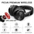 Kufje Picun B8 me bluetooth ( Headphones Touch Control Wireless), Black