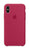 Kover Apple iPhone X Silicone Case -Rose Red (Produkt Zyrtar)