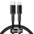 Lightning to USB-C, Baseus Cable 2 m - Black