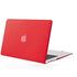 Kover Laptopi Hardshell case for MacBook Air 13 inch - Red (2018 or Later)