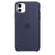 Kover Apple iPhone 11 Silicone Case - Deep Blue (Produkt Zyrtar)