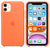 Kover Apple iPhone 11   Silicone Case - Orange (Produkt Zyrtar)