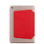 Kover  Onjess iPad mini 4 PU Leather+Silicone 360 Degree Rotating Stand Case - Red