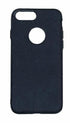 Kover iPhone 7 Plus Rubber + Leather Case - Black