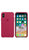 Kover Apple iPhone X Silicone Case -Rose Red (Produkt Zyrtar)