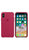 Kover Apple iPhone X Silicone Case -Rose Red (Produkt Zyrtar)
