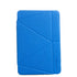 Kover  Onjess iPad mini 4 PU Leather+Silicone 360 Degree Rotating Stand Case - Blue