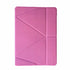 Kover  Onjess iPad mini 4 PU Leather+Silicone 360 Degree Rotating Stand Case - Pink